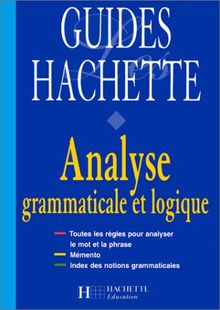 Analyse grammaticale et logique