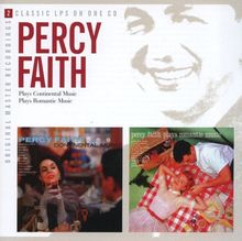 Percy Faith Plays Continental Music/Plays Romantic Music