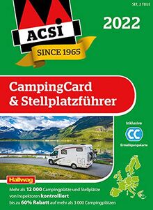 ACSI CampingCard & Stellplatzführer 2022: Bestehend aus 2 Bänden inkl. ACSI CampingCard Ermässigungskarte und ACSI Camping Europa-App Rabattcode (Hallwag Promobil) von ACSI | Buch | Zustand sehr gut