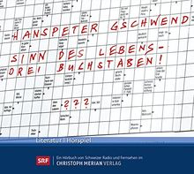 Sinn des Lebens - Drei Buchstaben!