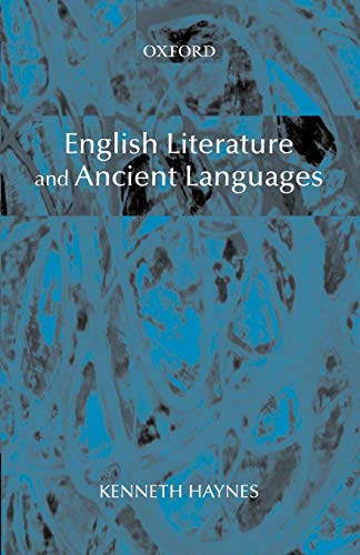 English Literature and Ancient Languages