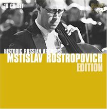 Historic Russian Archives: Rostropovich Edition von Mstislav Rostropovich | CD | Zustand sehr gut