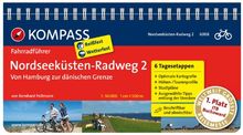 Nordseeküsten-Radweg 02 - Von Hamburg zur dänischen Grenze: Fahrradführer mit Top-Routenkarten im optimalen Maßstab
