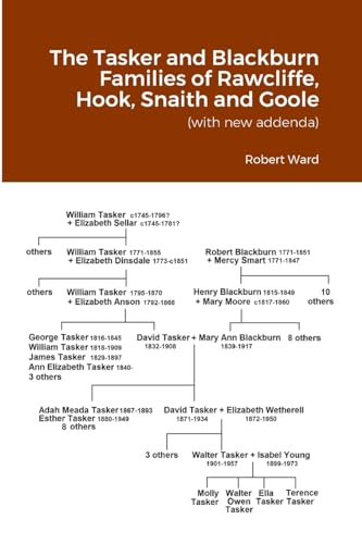 The Tasker and Blackburn Families of Rawcliffe, Hook, Snaith and Goole: (with new addenda)