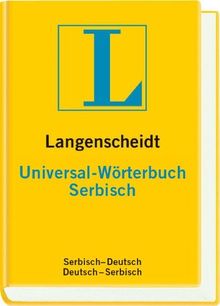 Langenscheidt Universal-Wörterbuch Serbisch