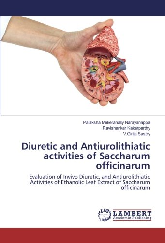Diuretic and Antiurolithiatic activities of Saccharum officinarum: Evaluation of Invivo Diuretic, and Antiurolithiatic Activities of Ethanolic Leaf Extract of Saccharum officinarum