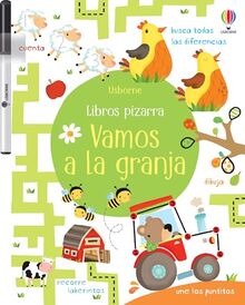 Vamos a la granja (Libros pizarra con actividades)