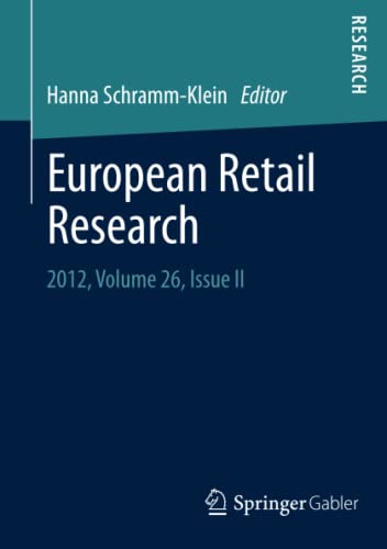 European Retail Research: 2012, Volume 26, Issue II