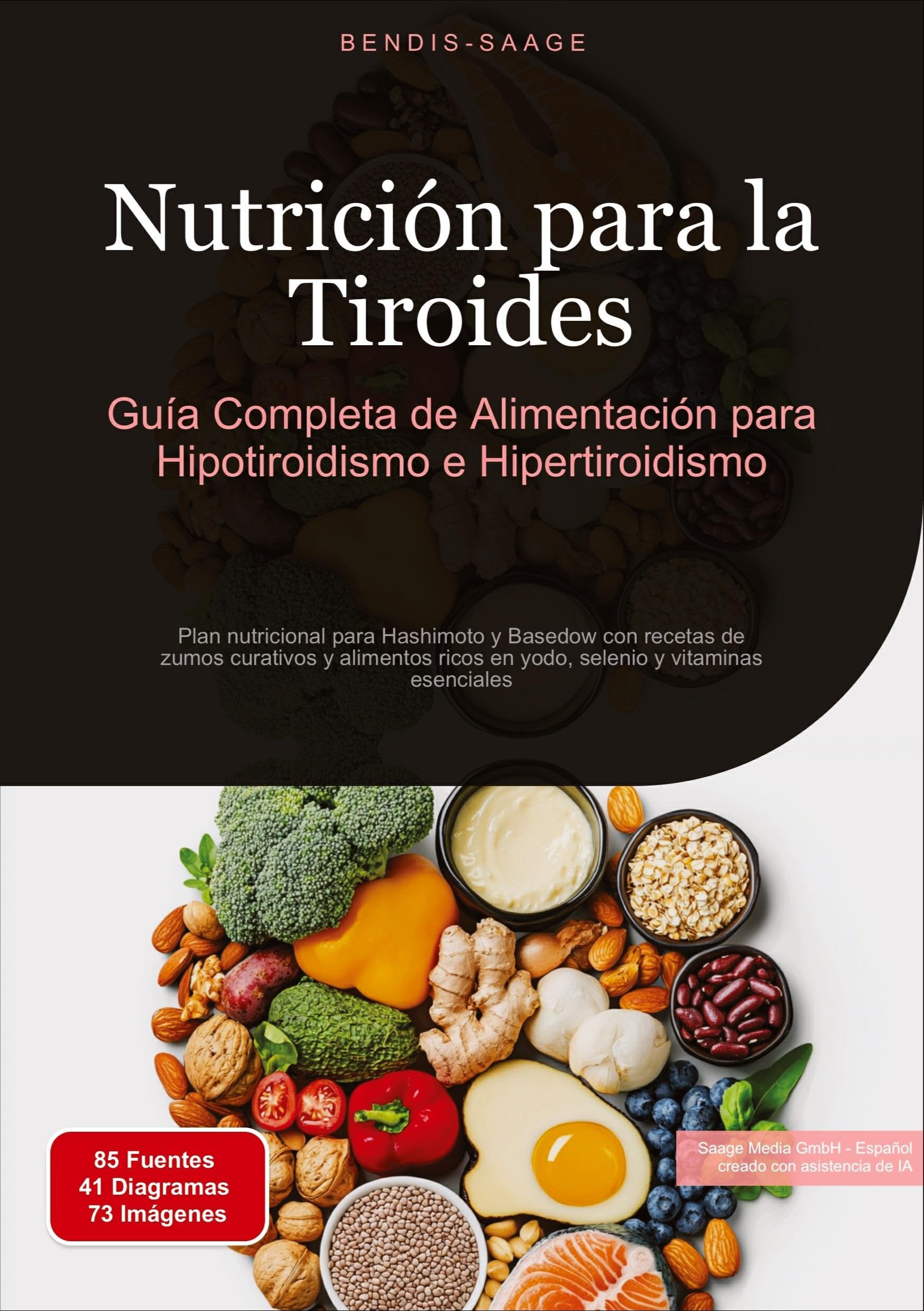 Nutrición para la Tiroides: Guía Completa de Alimentación para Hipotiroidismo e Hipertiroidismo: Plan nutricional para Hashimoto y Basedow con recetas ... ricos en yodo, selenio y vitaminas esenciales