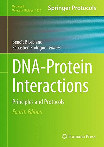 DNA-Protein Interactions: Principles and Protocols (Methods in Molecular Biology)