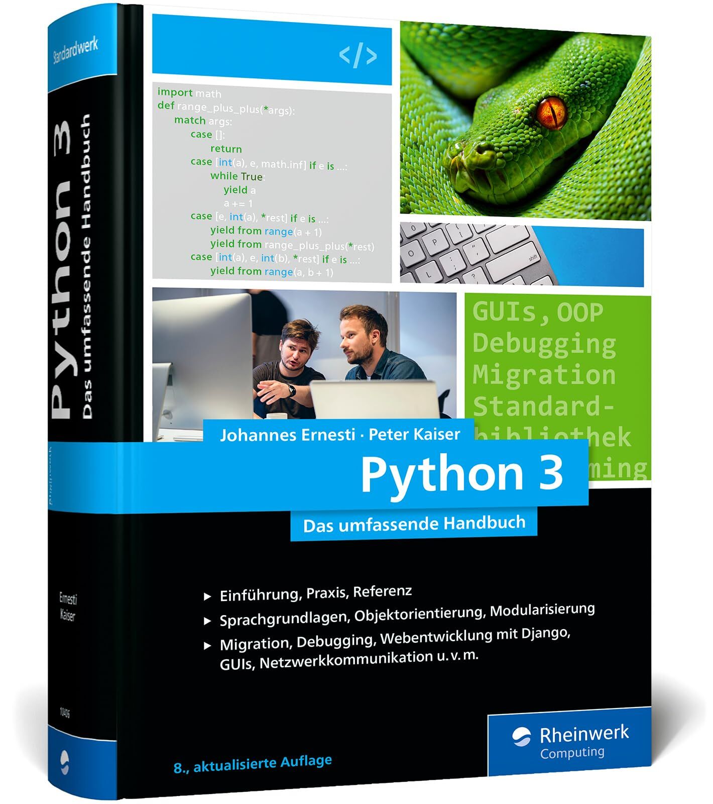 Python 3 von Johannes Ernesti - Gebundene Ausgabe
