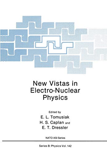 New Vistas in Electro-Nuclear Physics (Nato Science Series B) (Nato Science Series B:, 142, Band 142)