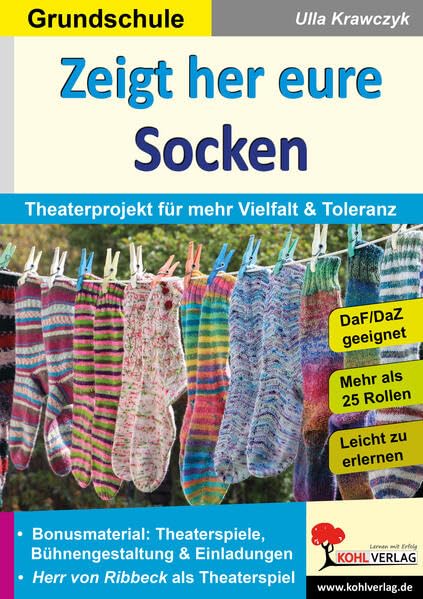 Zeigt her eure Socken: Theaterprojekt für mehr Vielfalt & Toleranz