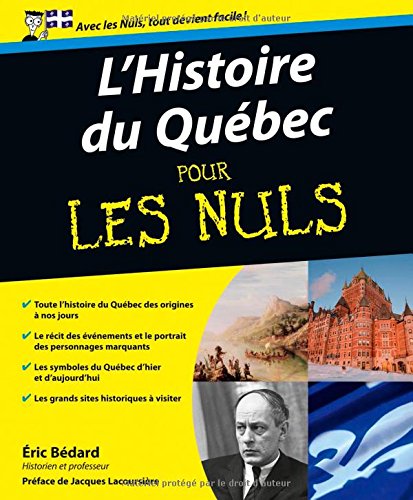 Histoire Du Québec Pour Les Nuls