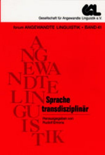 Sprache transdisziplinär (Forum angewandte Linguistik)