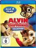 Alvin und die Chipmunks Collection - Teil 1-4 [Blu-ray]