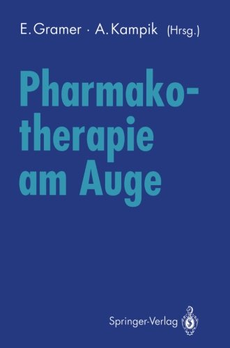 Pharmakotherapie am Auge: Internationales Symposium der Universitätsaugenklinik Würzburg 10. November 1990