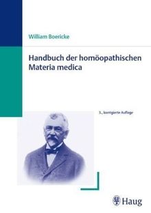 Handbuch der homöopathischen Materia medica