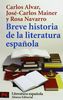 Breve Historia de la Literatura Espanola (El Libro De Bolsillo - Humanidades)