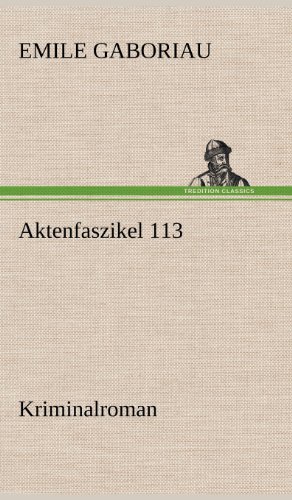 Aktenfaszikel 113: Kriminalroman