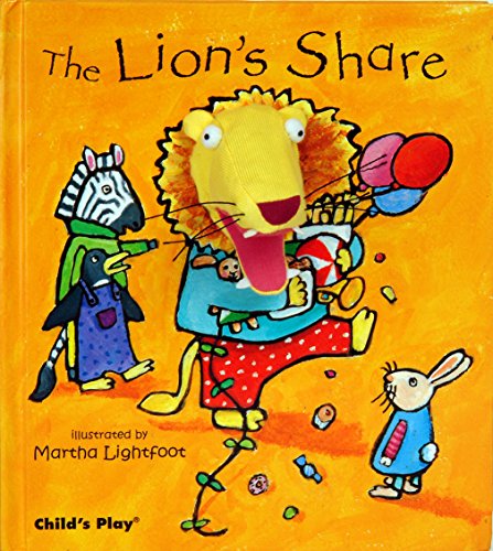 The Lion's Share (Finger Puppet Books)