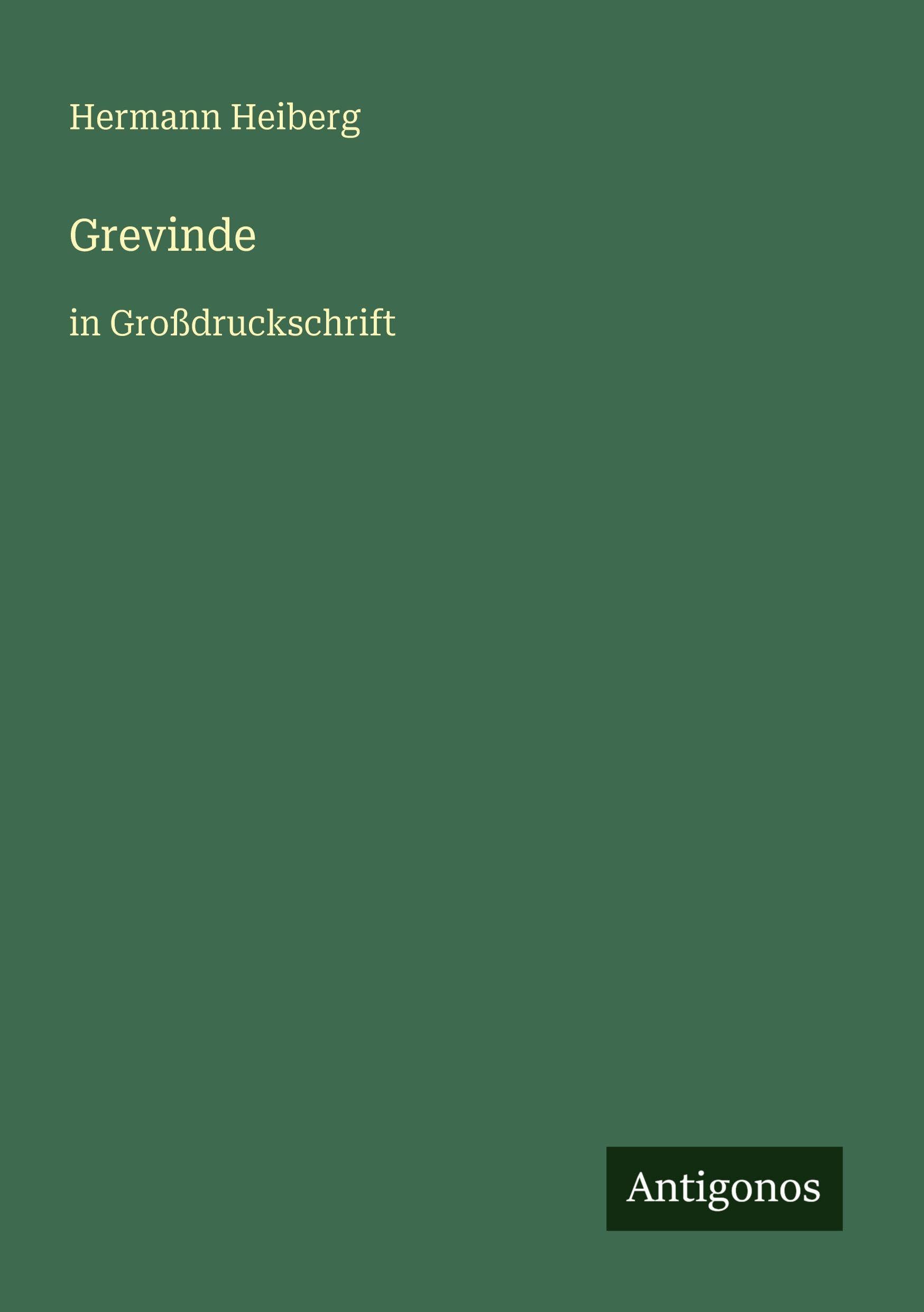 Grevinde: in Großdruckschrift