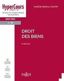 Droit des biens : L1, M2