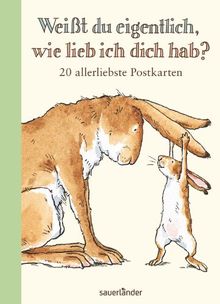 Weißt du eigentlich, wie lieb ich dich hab? Postkartenbuch von McBratney, Sam  | Buch | Zustand gut