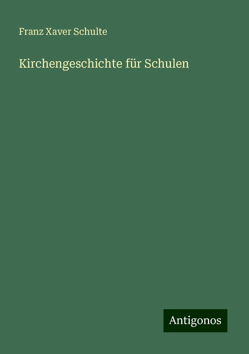 Kirchengeschichte für Schulen