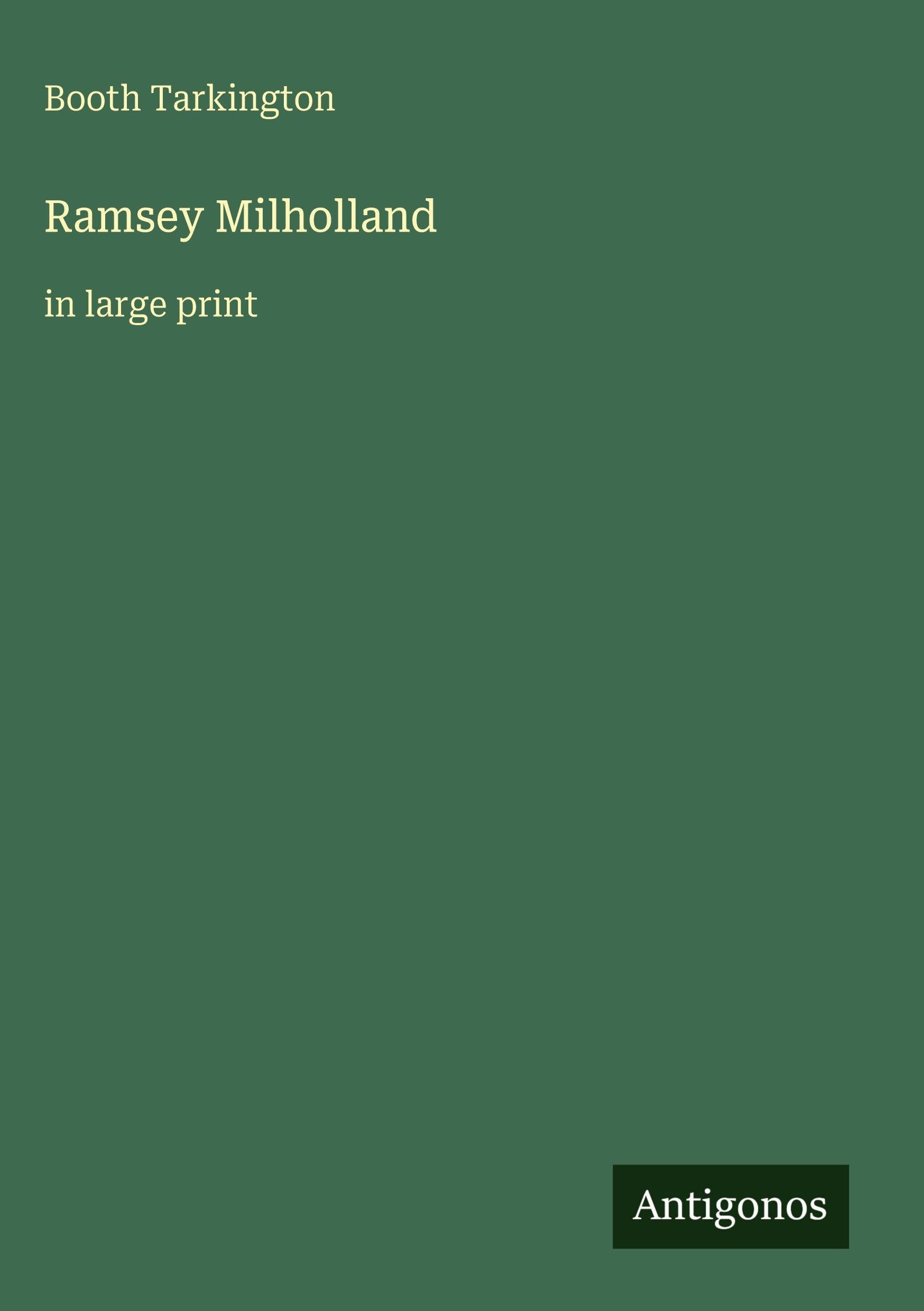 Ramsey Milholland: in large print