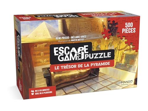 REMI PRIEUR Escape Game Puzzle : Le Tr&eacute;sor De La Pyramide : 500 Pi&egrave;ces