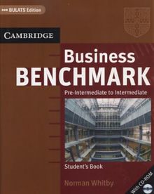 Business Benchmark Pre-Intermediate to Intermediate Student's Book with CD ROM BULATS Edition