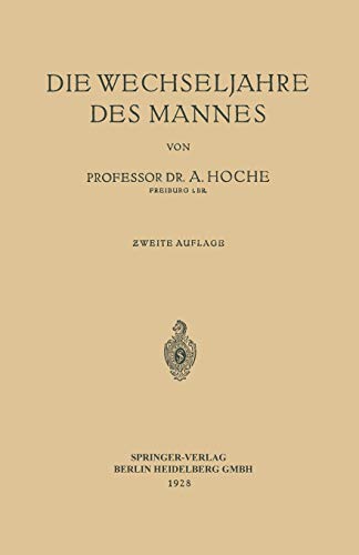 Die Wechseljahre des Mannes