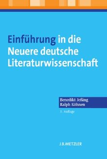 Einführung in die Neuere deutsche Literaturwissenschaft