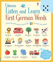 Listen and Learn First Words in German