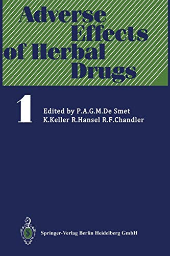 Adverse Effects of Herbal Drugs (Adverse Effects of Herbal Drugs, 1, Band 1)