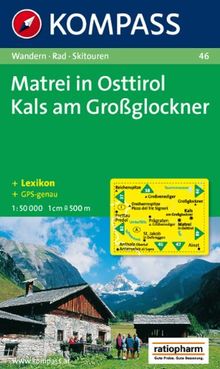 Matrei in Osttirol, Kals am Großglockner: Wandern / Rad / Skitouren. GPS-genau. 1:50.000