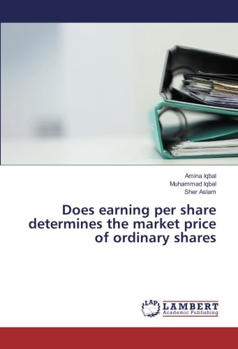 Does earning per share determines the market price of ordinary shares