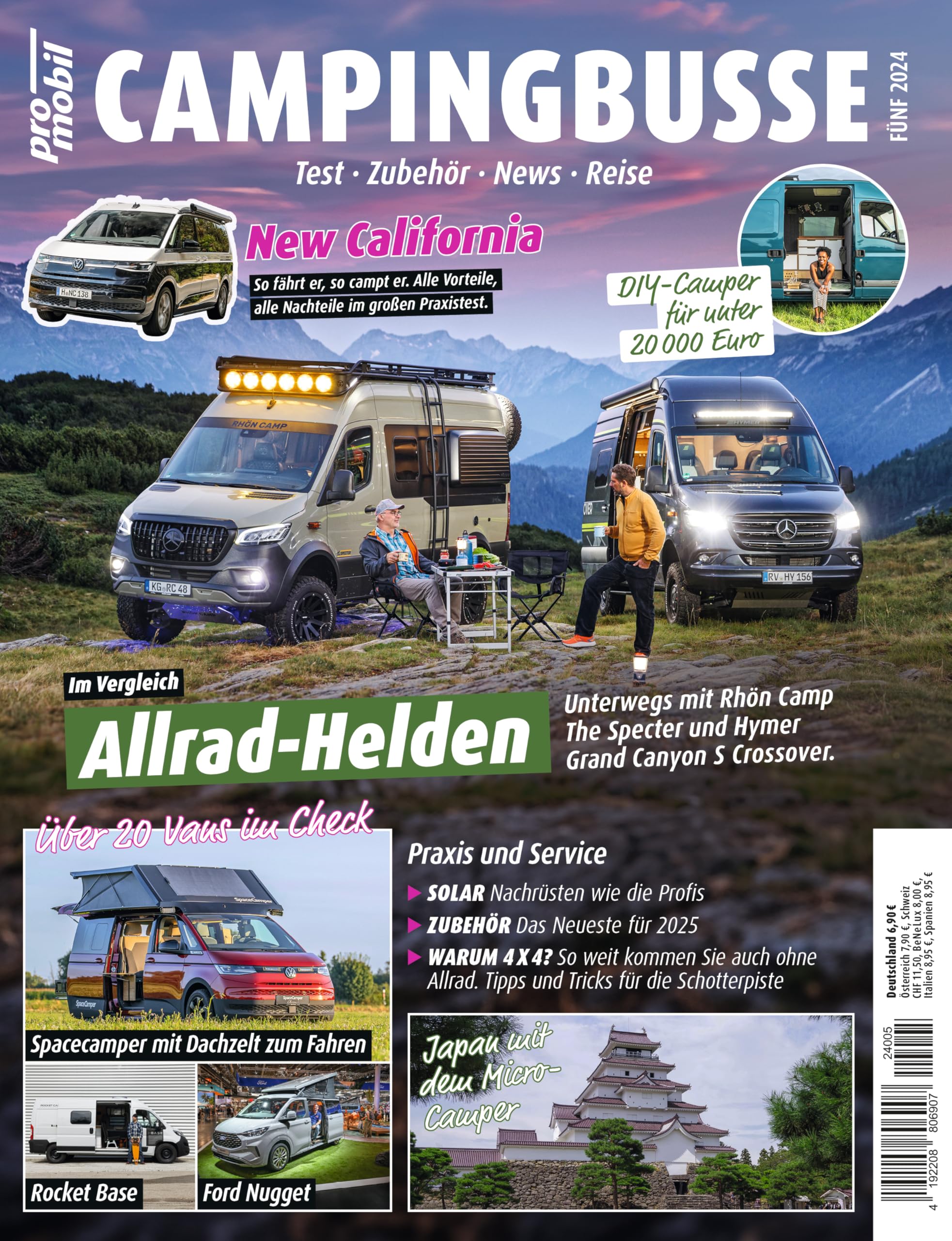 pro mobil Extra Campingbusse - 05/2024: Das Vanlife Magazin - Heft 05/2024