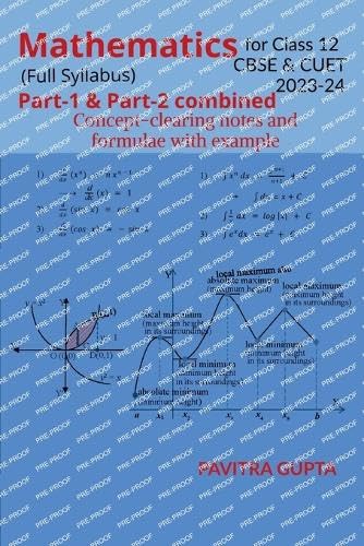Mathematics for class 12 (CBSE & CUET) Full Syllabus