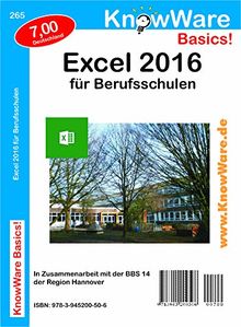 KnowWare Excel 2016 für Berufsschulen von BBS und Quadratur Verlag UG  | Buch | Zustand sehr gut