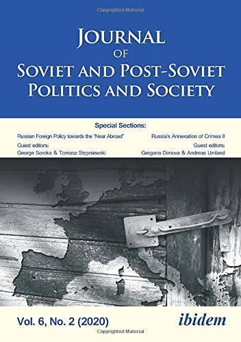 Journal of Soviet and Post-Soviet Politics and Society: 2020/2