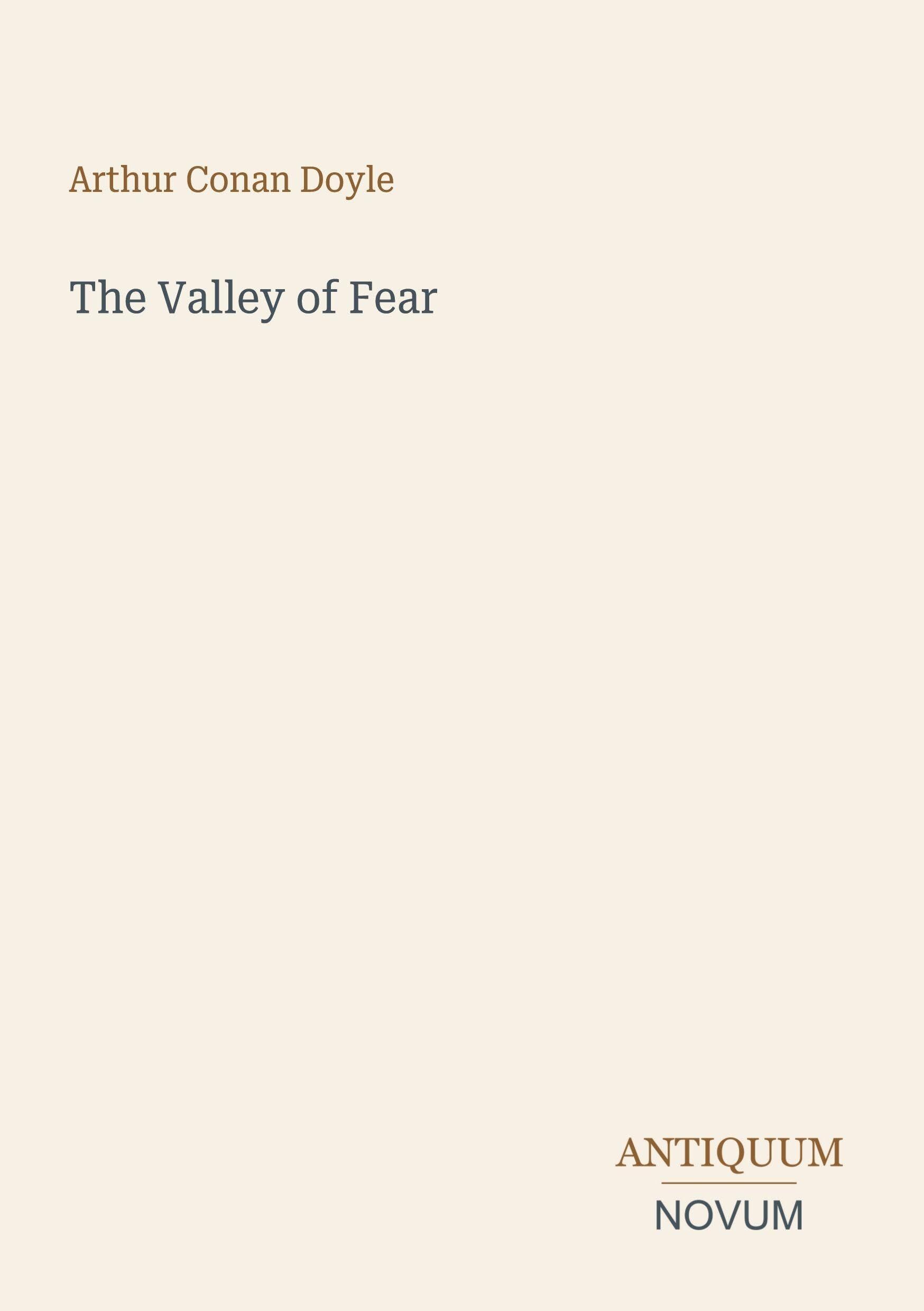 The Valley of Fear