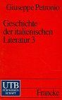 Geschichte der italienischen Literatur 3