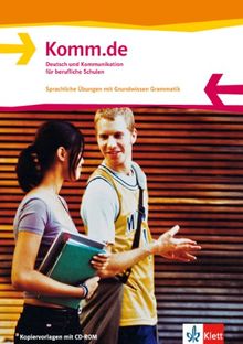 Komm.de Kopiervorlagen mit CD-ROM: Grammatik, Rechtschreibung, Zeichensetzung, Tests