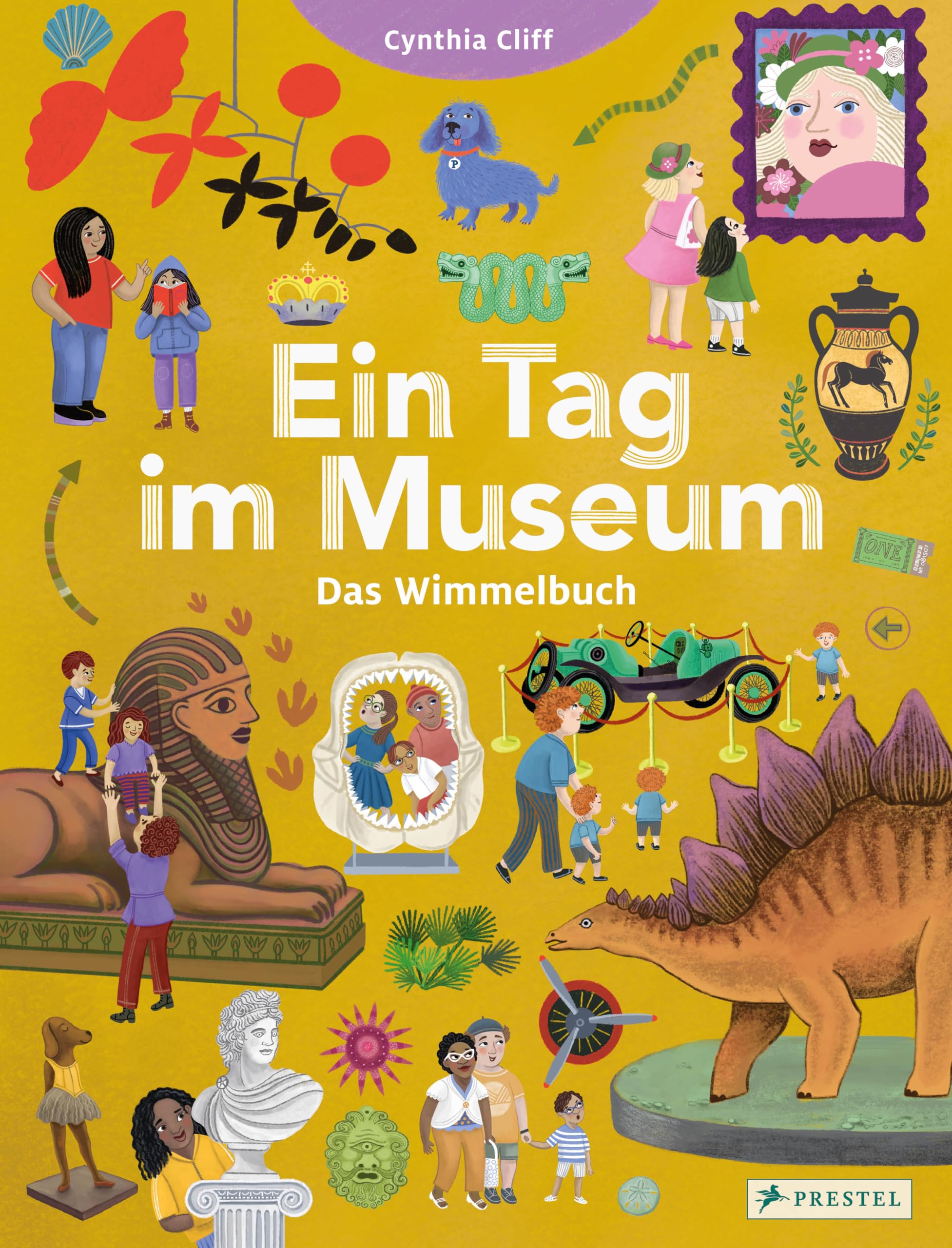 Ein Tag im Museum. Das Wimmelbuch: Ein Pappbilderbuch für Kinder ab 3 Jahren (Wimmelspaß-Reihe, Band 2)