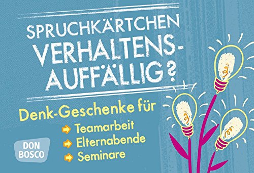 Verhaltensauffällig? - Carte Tematiche Per Lavoro Di Squadra, Incontri Con I Genitori E Seminari (Tedesco) - 2