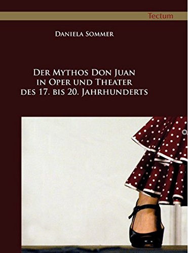 Der Mythos Don Juan in Oper und Theater des 17. bis 20. Jahrhunderts