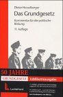 Das Grundgesetz. Kommentar für die politische Bildung