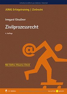 Zivilprozessrecht (JURIQ Erfolgstraining)